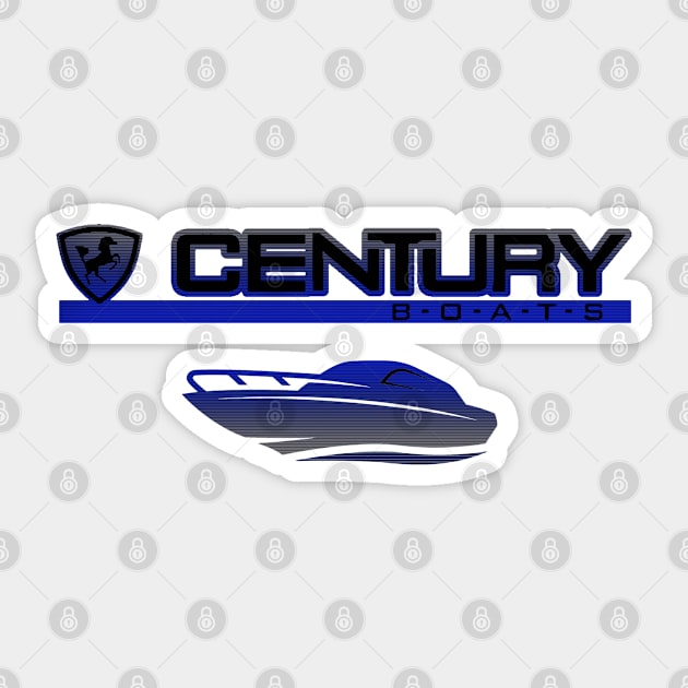 Century Boats USA Sticker by Midcenturydave